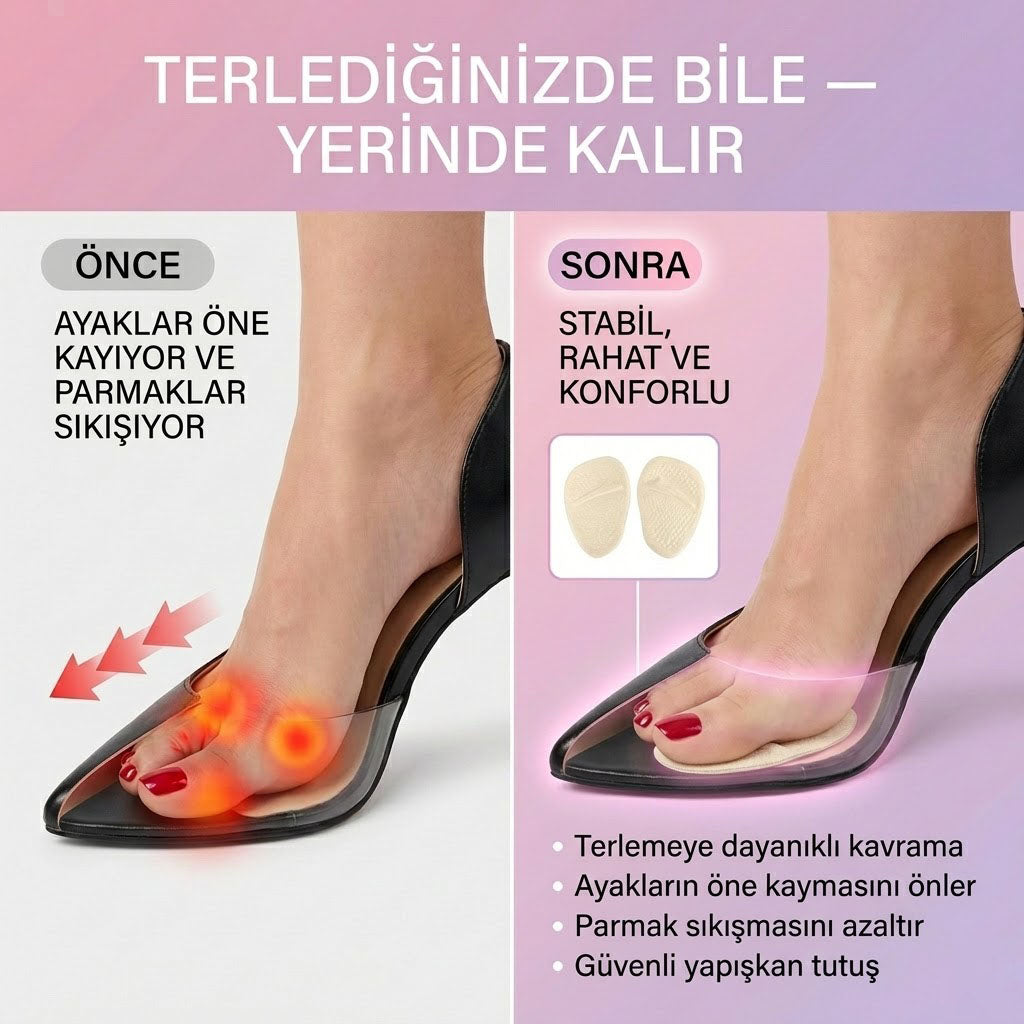 FOREGEL - Topuklu Ayakkabılar için Ön Taban Desteği