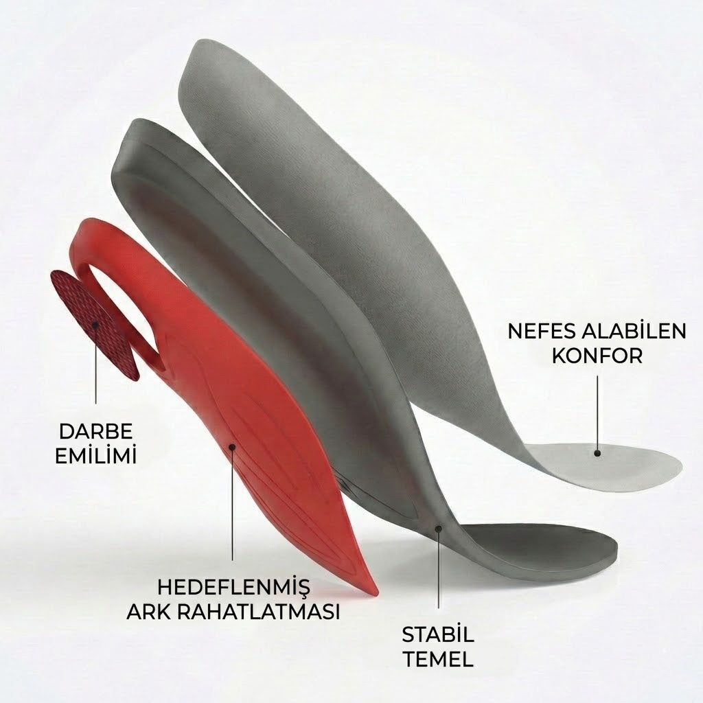 FLOWMAX - Düz taban ve topuk dikeni tabanlığı