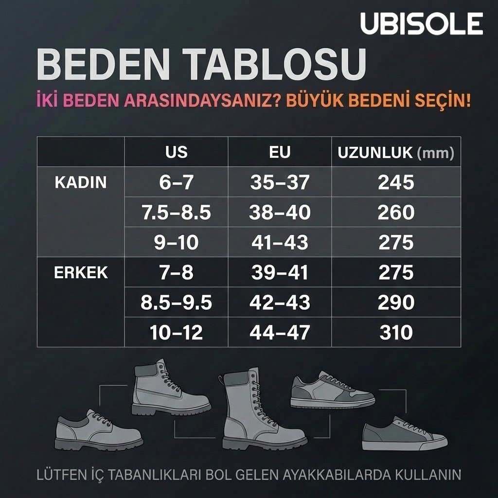 FLOW -  Gün Boyu Destekleyici Ortopedik Tabanlık - Kadın