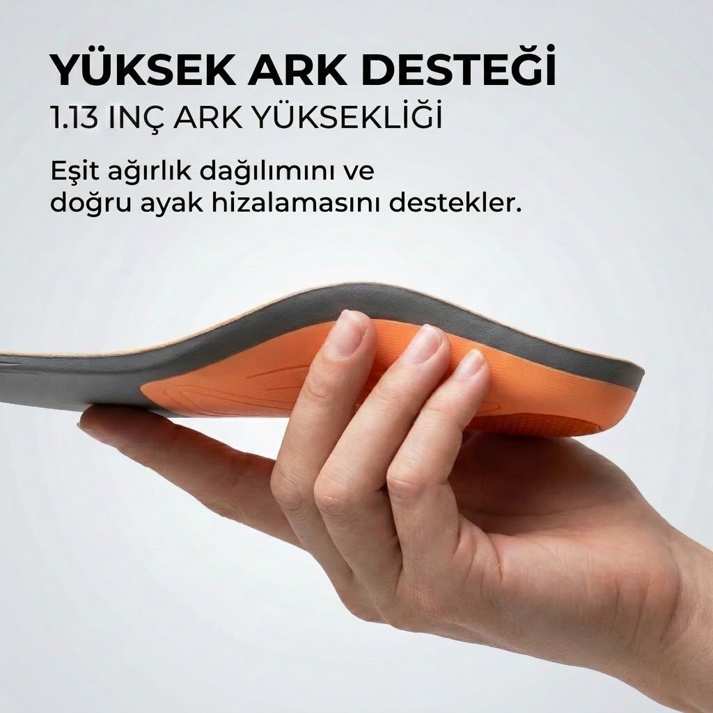 FLOW -  Gün Boyu Destekleyici Ortopedik Tabanlık - Erkek