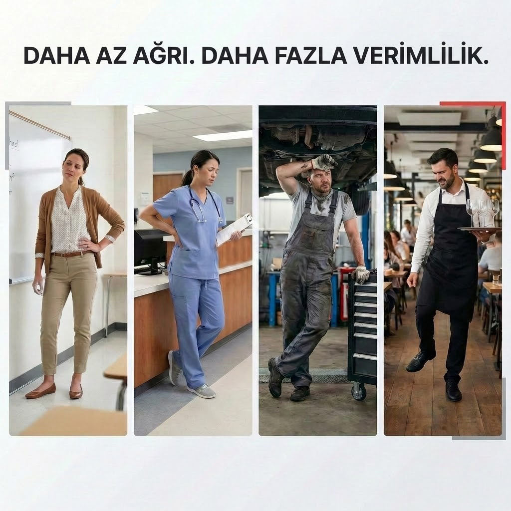FLOWMAX - Düz taban ve topuk dikeni tabanlığı