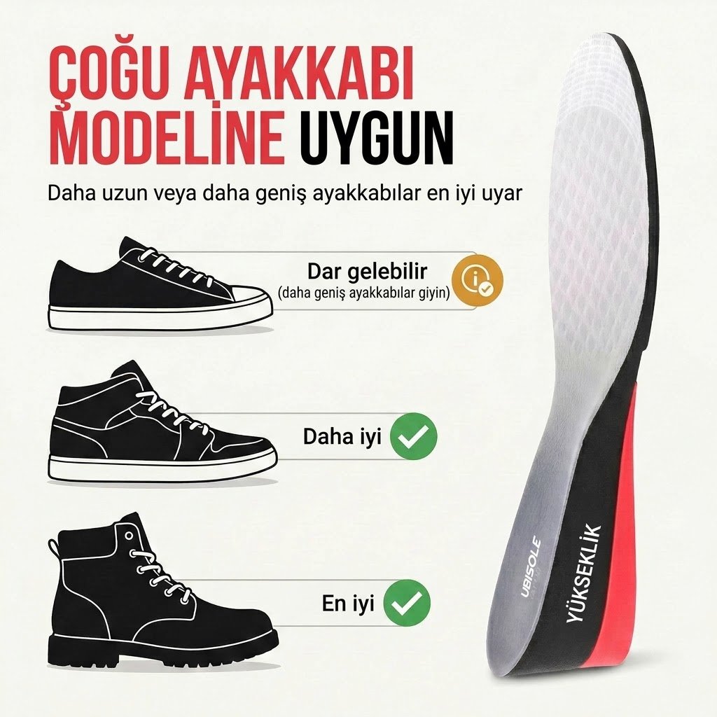 ASCENT - Boy Uzatıcı Tabanlık