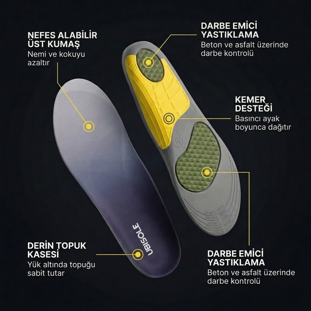 STANCE - Gün Boyu Çalışan Tabanlığı