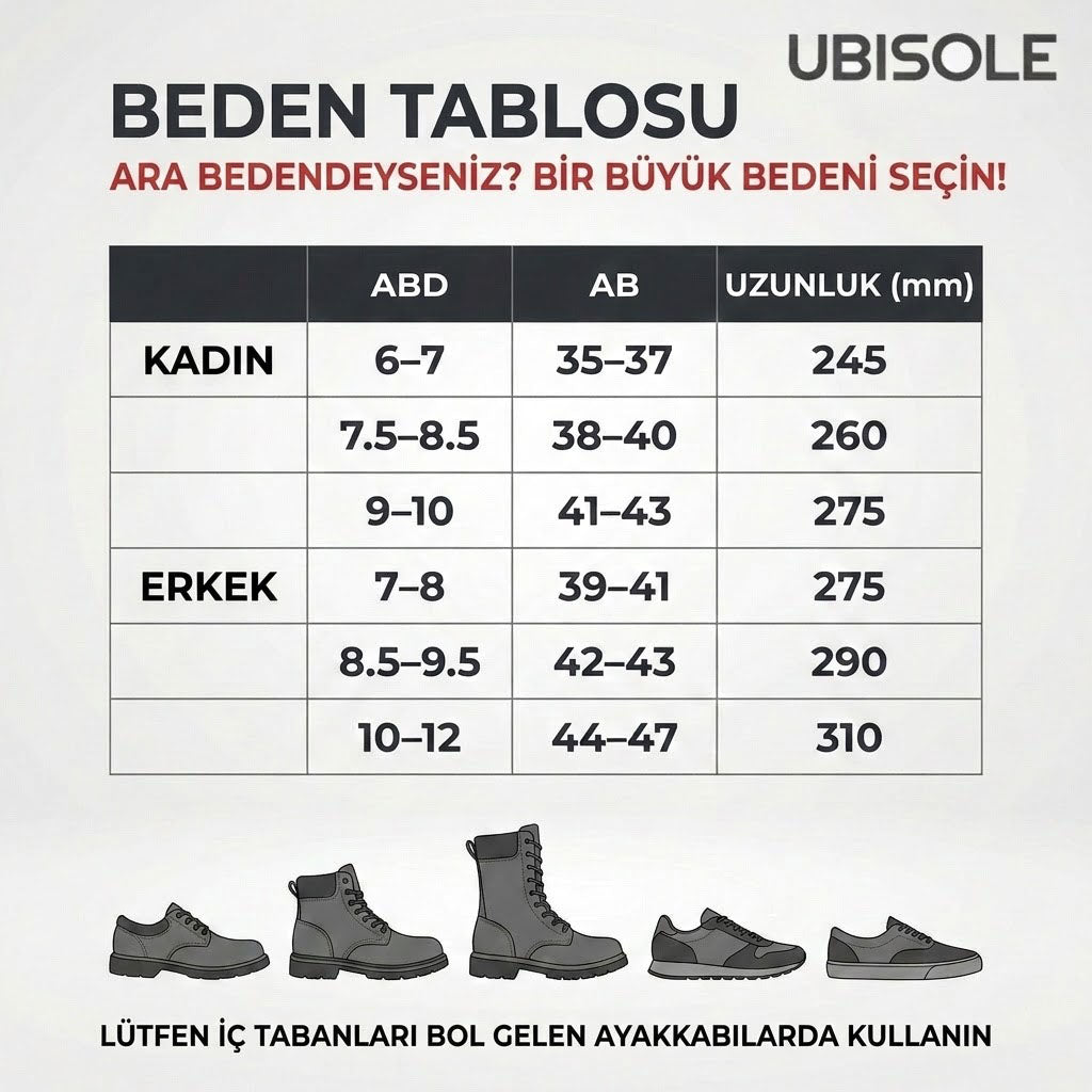 FLOWMAX - Düz taban ve topuk dikeni tabanlığı