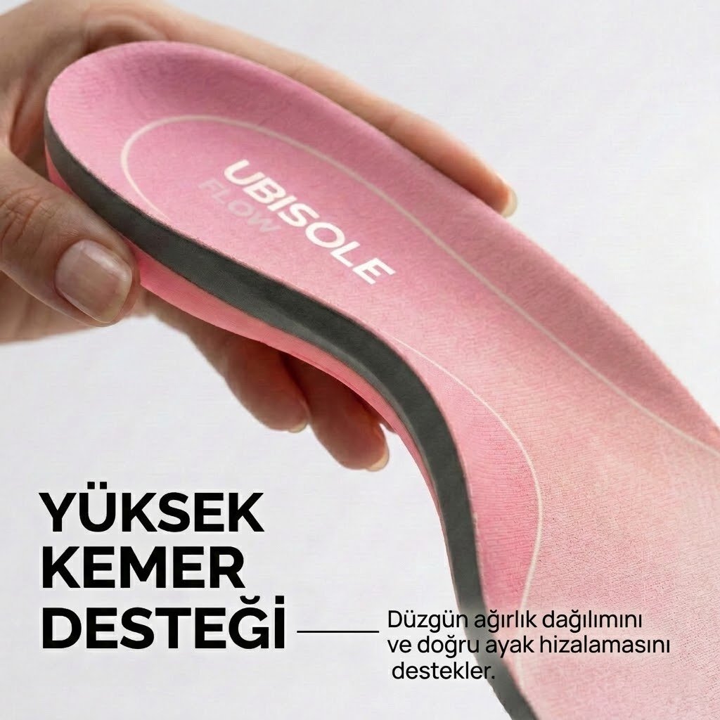 FLOW -  Gün Boyu Destekleyici Ortopedik Tabanlık - Kadın