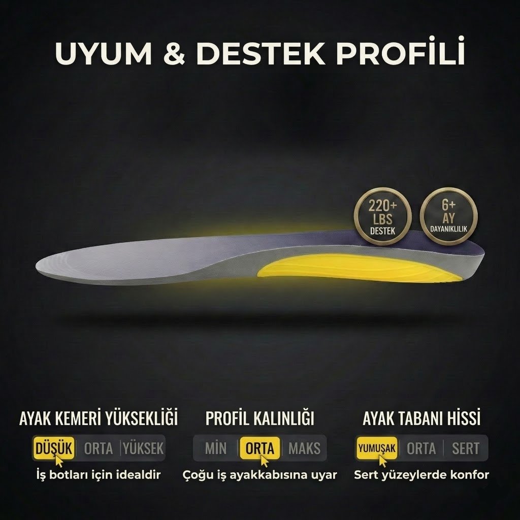 STANCE - Gün Boyu Çalışan Tabanlığı