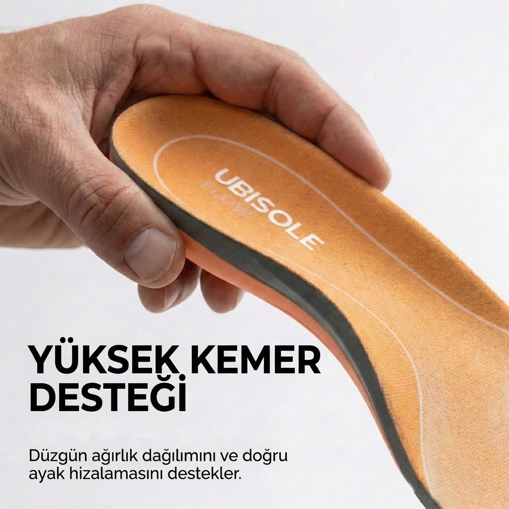 FLOW -  Gün Boyu Destekleyici Ortopedik Tabanlık - Erkek