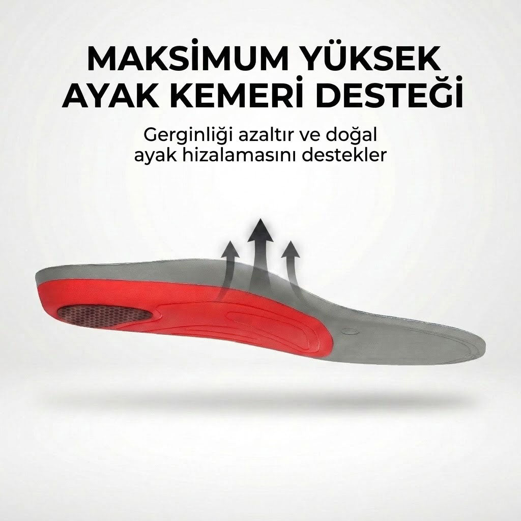 FLOWMAX - Düz taban ve topuk dikeni tabanlığı