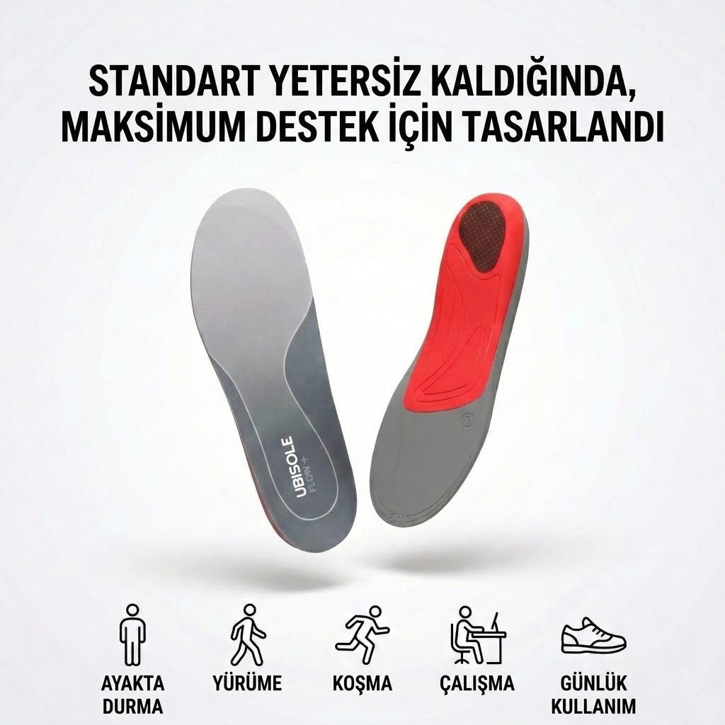 FLOWMAX - Düz taban ve topuk dikeni tabanlığı