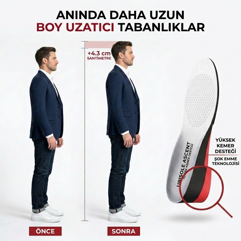 ASCENT - Boy Uzatıcı Tabanlık